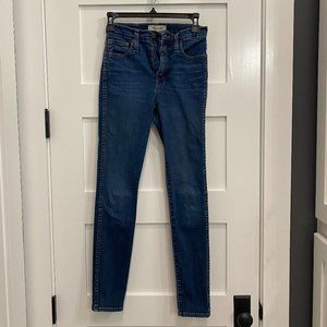 Madewell 10" High Rise Skinny Jean Size 24